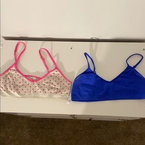Juniors sports bras